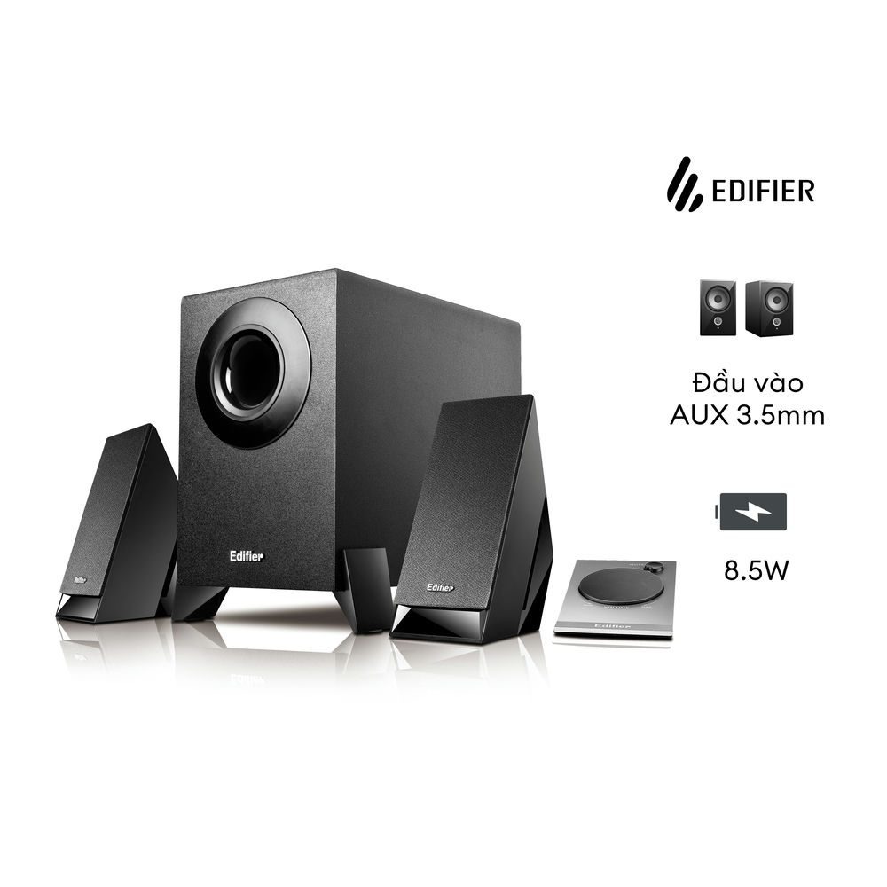 Loa vi tính Edifier M1360 - Màu đen - 2.1